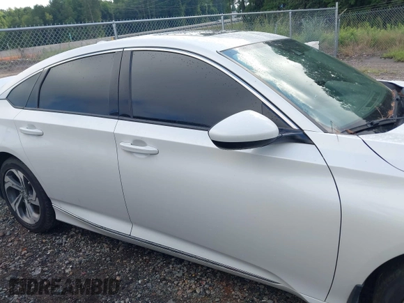 2018 Honda Accord EX with VIN 1HGCV1F40JA048593, listed as a IAAI auction lot 42572510 with 144,604 mi miles and . Bid and sale history available at DreamBid. Image 13.