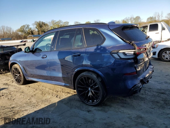 2022 BMW X5 xDrive40i with VIN 5UXCR6C08N9M97933, listed as a Copart auction lot 68409492 with 9,945 mi miles. Bid and sale history available at carsss.com. Image 2.