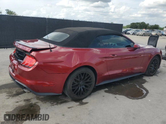 2018 Ford Mustang EcoBoost Premium с VIN 1FATP8UH4J5135323, выставлен на аукционе Copart как лот 59313545 с пробегом 72 443 миль миль и Списание • Salvage title. История ставок и продаж доступна на DreamBid. Изображение 3.