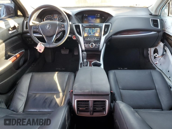 2017 Acura TLX w/Technology Pkg with VIN 19UUB1F58HA001182, listed as a Copart auction lot 47026505 with 137,169 mi miles and Salvage Title. Bid and sale history available at carsss.com. Image 8.