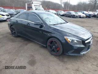 2018 Mercedes-Benz CLA 250 with VIN WDDSJ4GB8JN605978, listed as a IAAI auction lot 41664999 with 59,527 mi miles and . Bid and sale history available at DreamBid. Image 1.