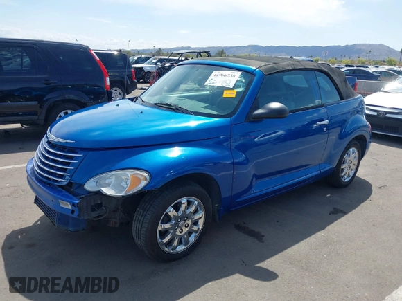 2006 Chrysler PT Cruiser Touring with VIN 3C3JY55E46T221194, listed as a IAAI auction lot 41966738 with 139,014 mi miles. Bid and sale history available at carsss.com. Image 2.