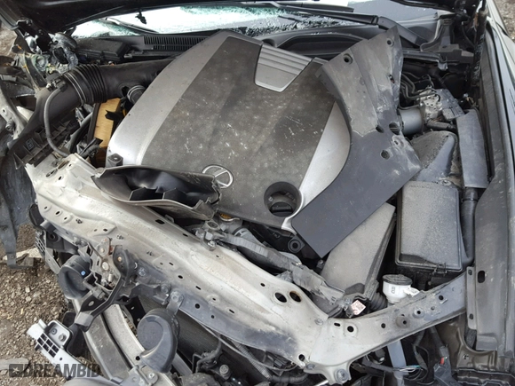 2015 Lexus RC 350 with VIN JTHSE5BC5F5005266, listed as a Copart auction lot 55027334 with 0 mi miles and Salvage Title. Bid and sale history available at carsss.com. Image 7.
