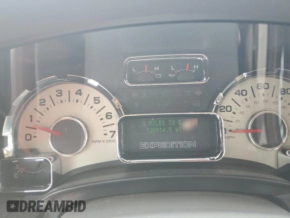 2014 Ford Expedition Limited с VIN 1FMJU1K57EEF06468, выставлен на аукционе Copart как лот 81625914 с пробегом 130 914 миль миль и Списание • Salvage title. История ставок и продаж доступна на DreamBid. Изображение 9.
