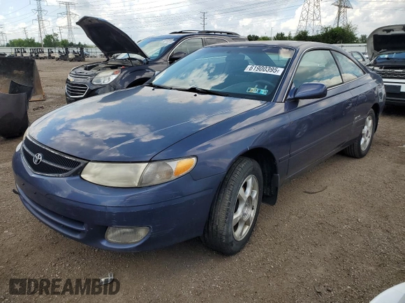 1999 Toyota Solara SE with VIN 2T1CF22P6XC135534, listed as a Copart auction lot 61900395 with 177,838 mi miles and Salvage title. Bid and sale history available at DreamBid. Image 1.