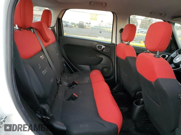 2014 FIAT 500L Pop with VIN ZFBCFAAH5EZ010325, listed as a Copart auction lot 89113515 with 61,869 mi miles and Salvage title. Bid and sale history available at DreamBid. Image 10.