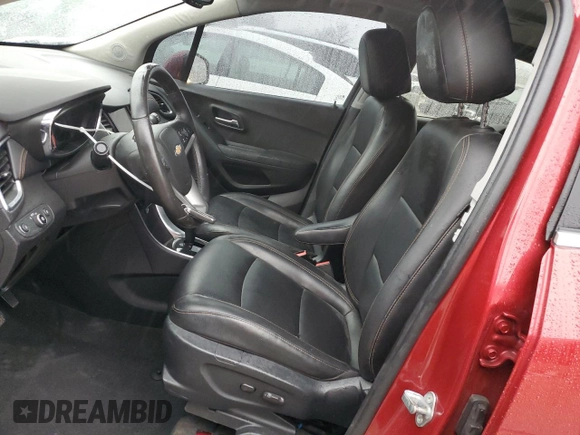 2018 Chevrolet Trax Premier with VIN 3GNCJRSB9JL151881, listed as a Copart auction lot 84056074 with 47,608 mi miles and Salvage Title. Bid and sale history available at carsss.com. Image 7.