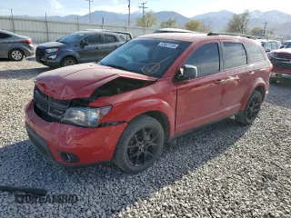 2018 Dodge Journey GT z VIN 3C4PDDEG6JT528243, wystawiony jako Copart lot #52627135 z przebiegiem 72 301 mil mil oraz Szkoda całkowita • Salvage title. Historia ofert i sprzedaży dostępna na DreamBid. Obrazek 1.