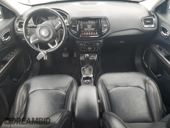 2020 Jeep Compass Limited with VIN 3C4NJCCB4LT211159, listed as a Copart auction lot 50300855 with 106,741 mi miles and Clean Title. Bid and sale history available at DreamBid. Image 8.