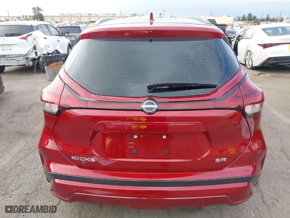 2024 Nissan Kicks SR with VIN 3N1CP5DV5RL484763, listed as a IAAI auction lot 41755882 with 15,804 mi miles. Bid and sale history available at carsss.com. Image 16.