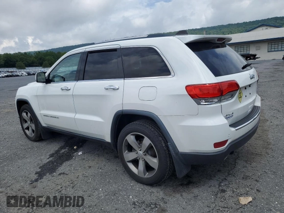 2014 Jeep Grand Cherokee Limited with VIN 1C4RJFBG2EC569780, listed as a Copart auction lot 61708755 with 69,058 mi miles and Salvage title. Bid and sale history available at DreamBid. Image 2.