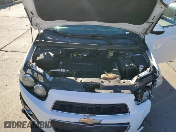 2014 Chevrolet Sonic LTZ with VIN 1G1JE5SH8E4118134, listed as a Copart auction lot 86915364 with 116,484 mi miles and Salvage Title. Bid and sale history available at carsss.com. Image 12.