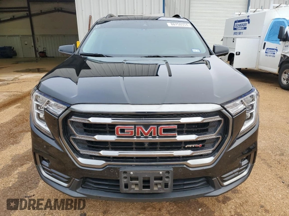 2022 GMC Terrain AT4 with VIN 3GKALYEVXNL197742, listed as a Copart auction lot 86256554 with 35,304 mi miles and Salvage Title. Bid and sale history available at DreamBid. Image 5.