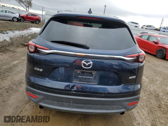 2017 Mazda CX-9 Sport with VIN JM3TCABY2H0128322, listed as a Copart auction lot 86332134 with 119,652 mi miles and Salvage Title. Bid and sale history available at DreamBid. Image 6.