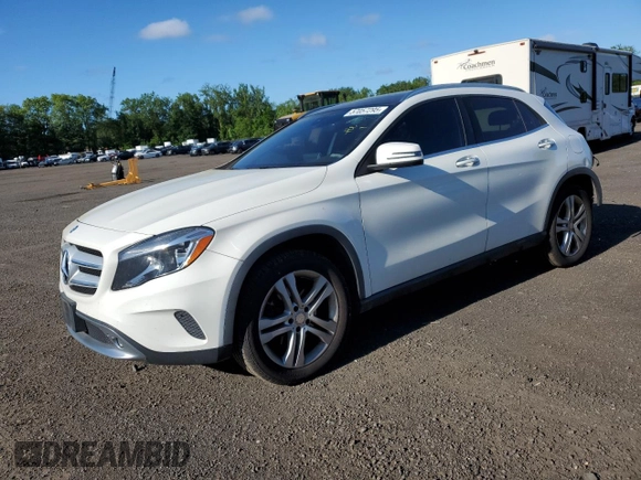 2016 Mercedes-Benz GLA 250 z VIN WDCTG4GB4GJ191895, wystawiony jako Copart lot #59024275 z przebiegiem 157 999 mil mil oraz Szkoda całkowita • Salvage title. Historia ofert i sprzedaży dostępna na DreamBid. Obrazek 1.