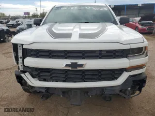 2018 Chevrolet Silverado 1500 Custom with VIN 3GCUKPECXJG332841, listed as a Copart auction lot 54624135 with 119,228 mi miles and Clean Title. Bid and sale history available at carsss.com. Image 5.