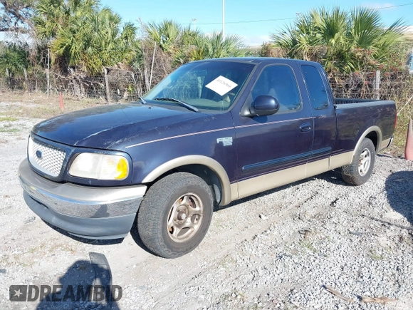 1999 Ford F-150 XL with VIN 1FTRX17L7XNA19831, listed as a IAAI auction lot 41126960 with Not Provided miles. Bid and sale history available at carsss.com. Image 2.
