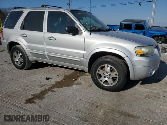 2005 Ford Escape Limited с VIN 1FMYU941X5KB52194, выставлен на аукционе Copart как лот 48726645 с пробегом Не указан миль и Списание • Salvage title. История ставок и продаж доступна на DreamBid. Изображение 4.