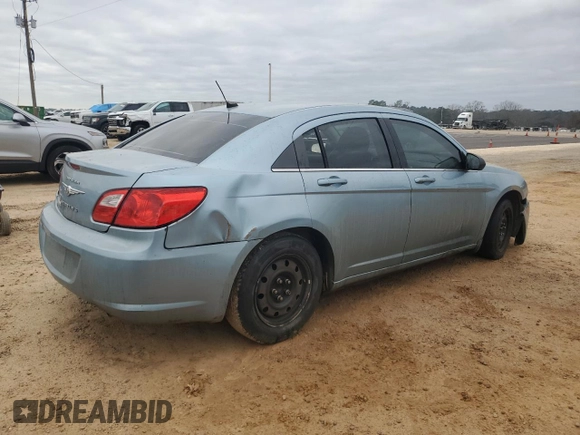 2009 Chrysler Sebring LX с VIN 1C3LC46B59N514516, выставлен на аукционе Copart как лот 43616355 с пробегом 184 683 миль миль и Списание • Salvage title. История ставок и продаж доступна на DreamBid. Изображение 3.