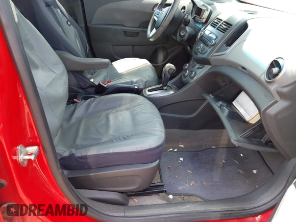 2012 Chevrolet Sonic LT with VIN 1G1JC6SHXC4147031, listed as a IAAI auction lot 42343093 with 165,386 mi miles and . Bid and sale history available at DreamBid. Image 5.