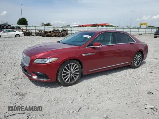 2017 Lincoln Continental Select with VIN 1LN6L9SK1H5620872, listed as a Copart auction lot 58177305 with 163,540 mi miles and Salvage title. Bid and sale history available at DreamBid. Image 1.