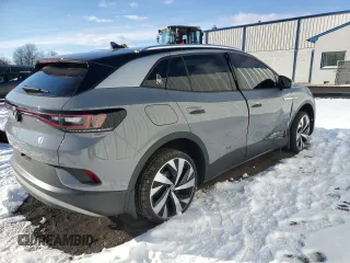 2022 Volkswagen ID.4 Pro S z VIN WVGUNPE22NP059678, wystawiony jako Copart lot #89314715 z przebiegiem 22 362 mil mil oraz Szkody całkowita. Historia ofert i sprzedaży dostępna na DreamBid. Obrazek 3.