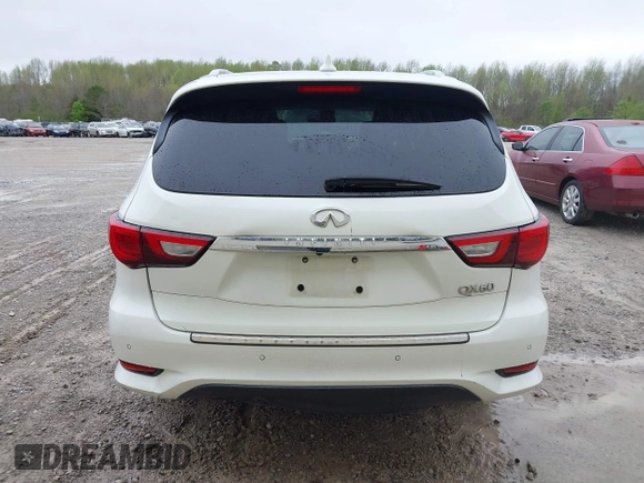 2016 Infiniti QX60 with VIN 5N1AL0MN9GC514600, listed as a IAAI auction lot 41931246 with 197,232 mi miles and . Bid and sale history available at DreamBid. Image 16.
