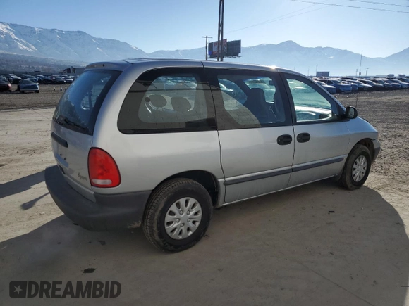 2000 Plymouth Voyager z VIN 2P4FP25B3YR572611, wystawiony jako Copart lot #47240295 z przebiegiem 166 525 mil mil oraz Szkody całkowita. Historia ofert i sprzedaży dostępna na DreamBid. Obrazek 3.