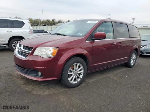2020 Dodge Grand Caravan SXT with VIN 2C4RDGCG4LR152869, listed as a Copart auction lot 53118895 with 119,352 mi miles and Clean Title. Bid and sale history available at carsss.com. Image 1.