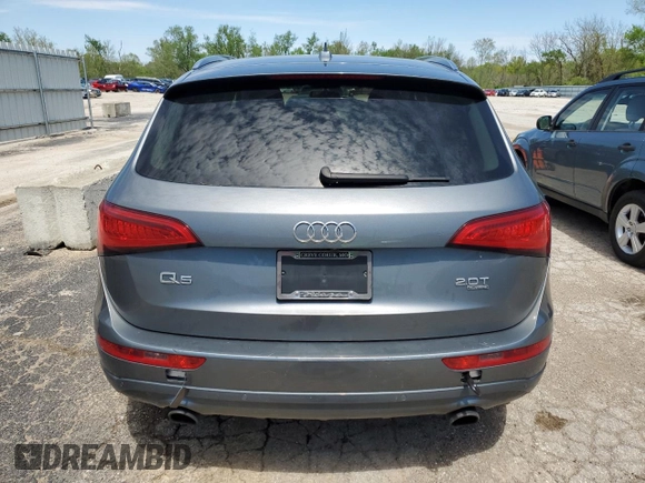 2014 Audi Q5 Premium Plus with VIN WA1LFAFP9EA024279, listed as a Copart auction lot 50871584 with 136,483 mi miles and Salvage Title. Bid and sale history available at carsss.com. Image 6.