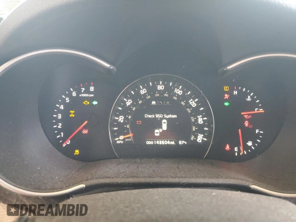 2014 Kia Sorento SX with VIN 5XYKWDA72EG491084, listed as a Copart auction lot 57235995 with 143,604 mi miles and Clean title. Bid and sale history available at DreamBid. Image 9.