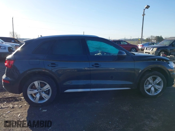 2018 Audi Q5 Premium with VIN WA1ANAFY0J2005269, listed as a IAAI auction lot 41811924 with 63,227 mi miles. Bid and sale history available at carsss.com. Image 13.
