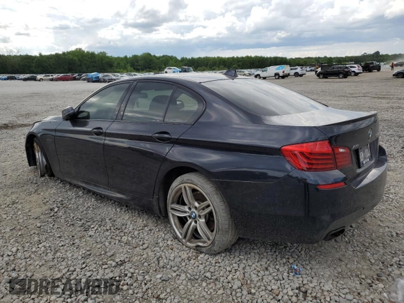 2015 BMW 5 Series 550i xDrive с VIN WBAKP9C54FD980038, выставлен на аукционе Copart как лот 56051025 с пробегом 83 889 миль миль и Списание • Salvage title. История ставок и продаж доступна на DreamBid. Изображение 2.