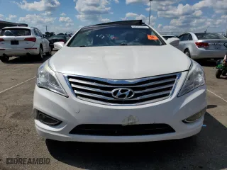 2014 Hyundai Azera Limited with VIN KMHFH4JGXEA420478, listed as a Copart auction lot 69313244 with 118,625 mi miles and Salvage Title. Bid and sale history available at carsss.com. Image 5.