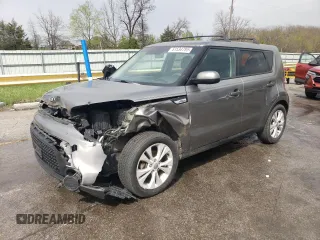 2015 Kia Soul + with VIN KNDJP3A51F7147424, listed as a Copart auction lot 51534795 with 105,224 mi miles and Salvage Title. Bid and sale history available at carsss.com. Image 1.