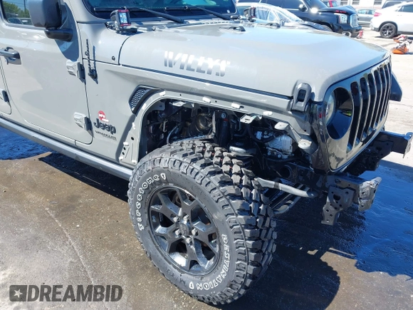 2022 Jeep Wrangler Unlimited Sport S with VIN 1C4HJXDG1NW200793, listed as a IAAI auction lot 41810817 with 35,212 mi miles. Bid and sale history available at carsss.com. Image 17.