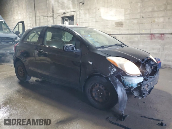 2007 Toyota Yaris with VIN JTDJT923875084427, listed as a Copart auction lot 52620615 with 152,526 mi miles and Non Repairable. Bid and sale history available at carsss.com. Image 4.