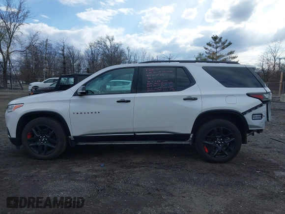 2019 Chevrolet Traverse Premier with VIN 1GNEVKKW9KJ235697, listed as a IAAI auction lot 41881063 with 78,174 mi miles. Bid and sale history available at carsss.com. Image 14.