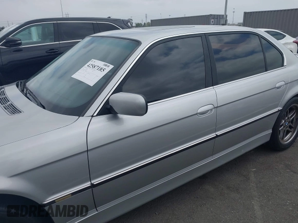 2001 BMW 7 Series 740iL with VIN WBAGH83451DP21927, listed as a IAAI auction lot 42587185 with Not provided miles and . Bid and sale history available at DreamBid. Image 6.