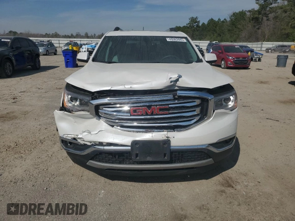 2017 GMC Acadia SLT with VIN 1GKKNMLS8HZ327188, listed as a Copart auction lot 49302665 with 82,166 mi miles and Salvage Title. Bid and sale history available at carsss.com. Image 5.