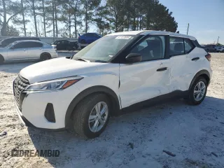 2021 Nissan Kicks S with VIN 3N1CP5BV1ML532917, listed as a Copart auction lot 47157635 with 82,825 mi miles and Salvage Title. Bid and sale history available at carsss.com. Image 1.