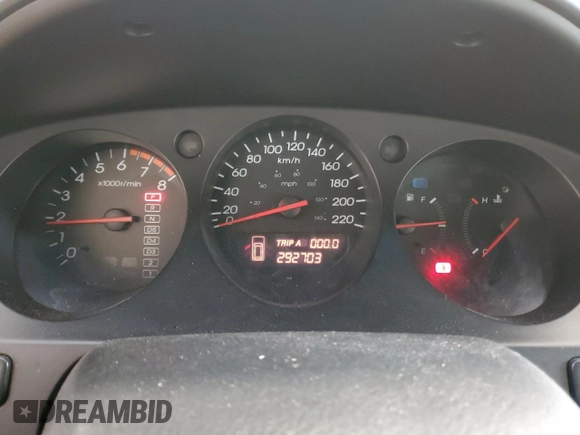 2002 Acura MDX Touring Pkg with VIN 2HNYD18602H000739, listed as a Copart auction lot 44736995 with 292,703 mi miles and Clean Title. Bid and sale history available at carsss.com. Image 9.