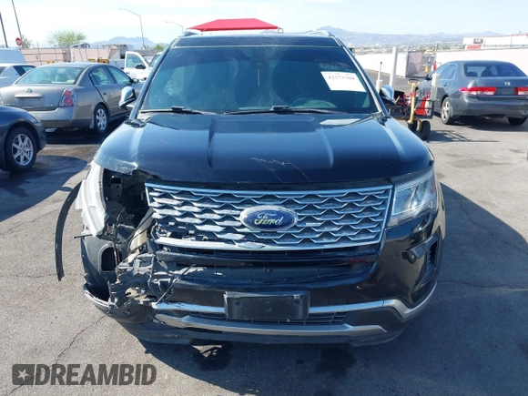 2018 Ford Explorer Platinum z VIN 1FM5K8HT5JGC94254, wystawiony jako IAAI lot #42373704 z przebiegiem 85 644 mil mil oraz . Historia ofert i sprzedaży dostępna na DreamBid. Obrazek 13.