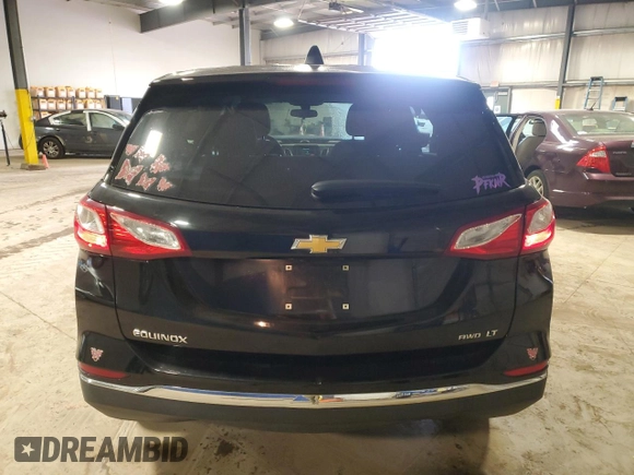 2019 Chevrolet Equinox LT with VIN 3GNAXUEV1KL227111, listed as a Copart auction lot 49553475 with 79,290 mi miles and Salvage Title. Bid and sale history available at DreamBid. Image 6.