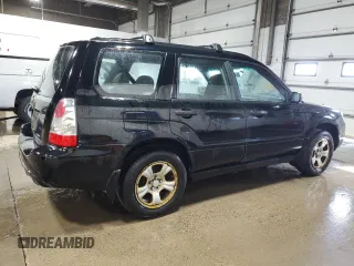 2007 Subaru Forester X with VIN JF1SG63637H705612, listed as a Copart auction lot 76387234 with 136,300 mi miles and Salvage Title. Bid and sale history available at carsss.com. Image 3.