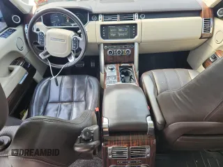 2016 Land Rover Range Rover Supercharged with VIN SALGS2EF3GA317124, listed as a Copart auction lot 62373365 with 79,810 mi miles and Salvage title. Bid and sale history available at DreamBid. Image 8.