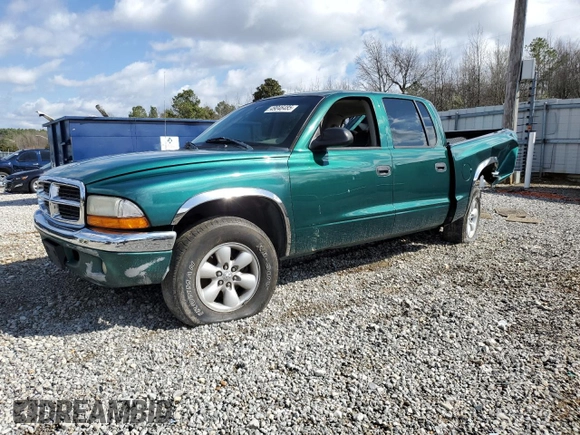 2003 Dodge Dakota SLT with VIN 1D7HL48N93S220107, listed as a Copart auction lot 49046485 with 0 mi miles and Clean Title. Bid and sale history available at carsss.com. Image 1.