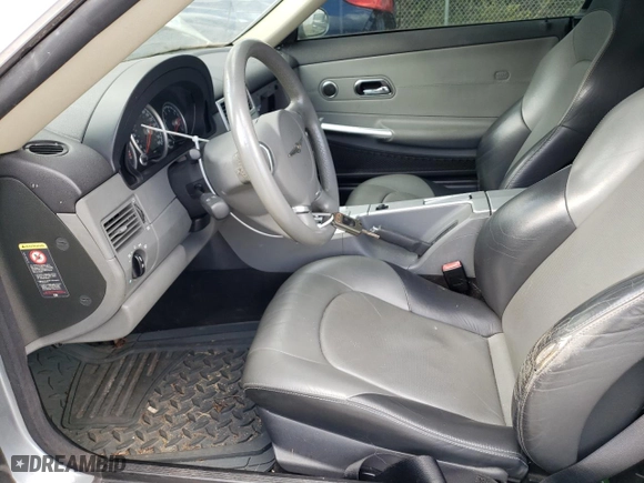 2005 Chrysler Crossfire Limited with VIN 1C3AN69L55X034444, listed as a Copart auction lot 76108014 with 1,208,490 mi miles and Clean Title. Bid and sale history available at carsss.com. Image 7.