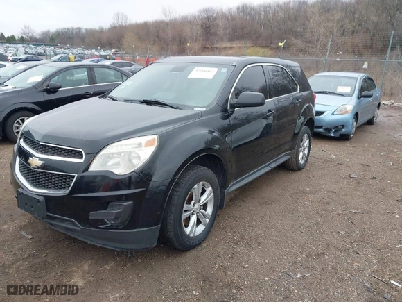 2015 Chevrolet Equinox LS with VIN 2GNALAEKXF1151749, listed as a IAAI auction lot 42006592 with 264,752 mi miles. Bid and sale history available at carsss.com. Image 2.