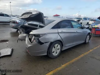 2012 Hyundai Sonata Hybrid with VIN KMHEC4A42CA034201, listed as a Copart auction lot 41503055 with 0 mi miles and Salvage Title. Bid and sale history available at carsss.com. Image 3.